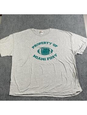 Property Of Miami Fury T Shirt 3 XL